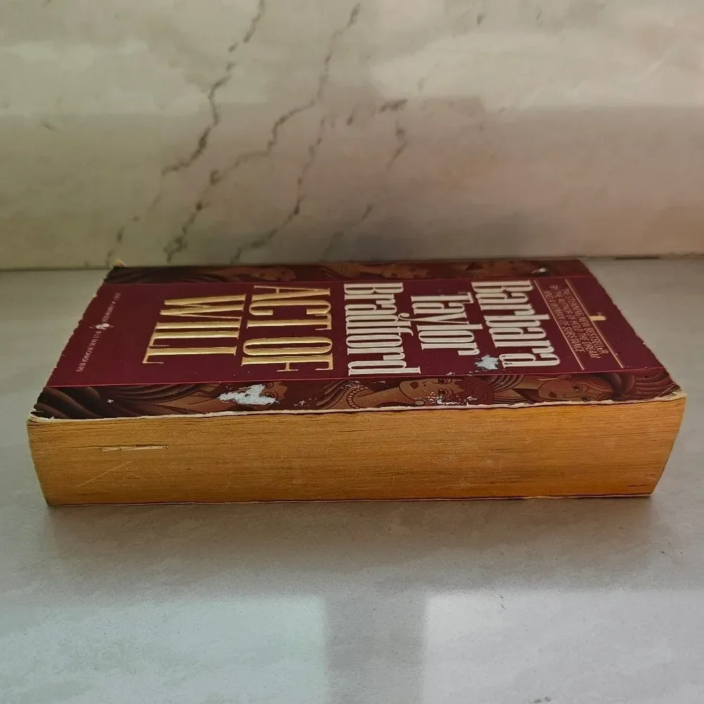 Act of Will By Barbara Taylor Bradford Paperback Book